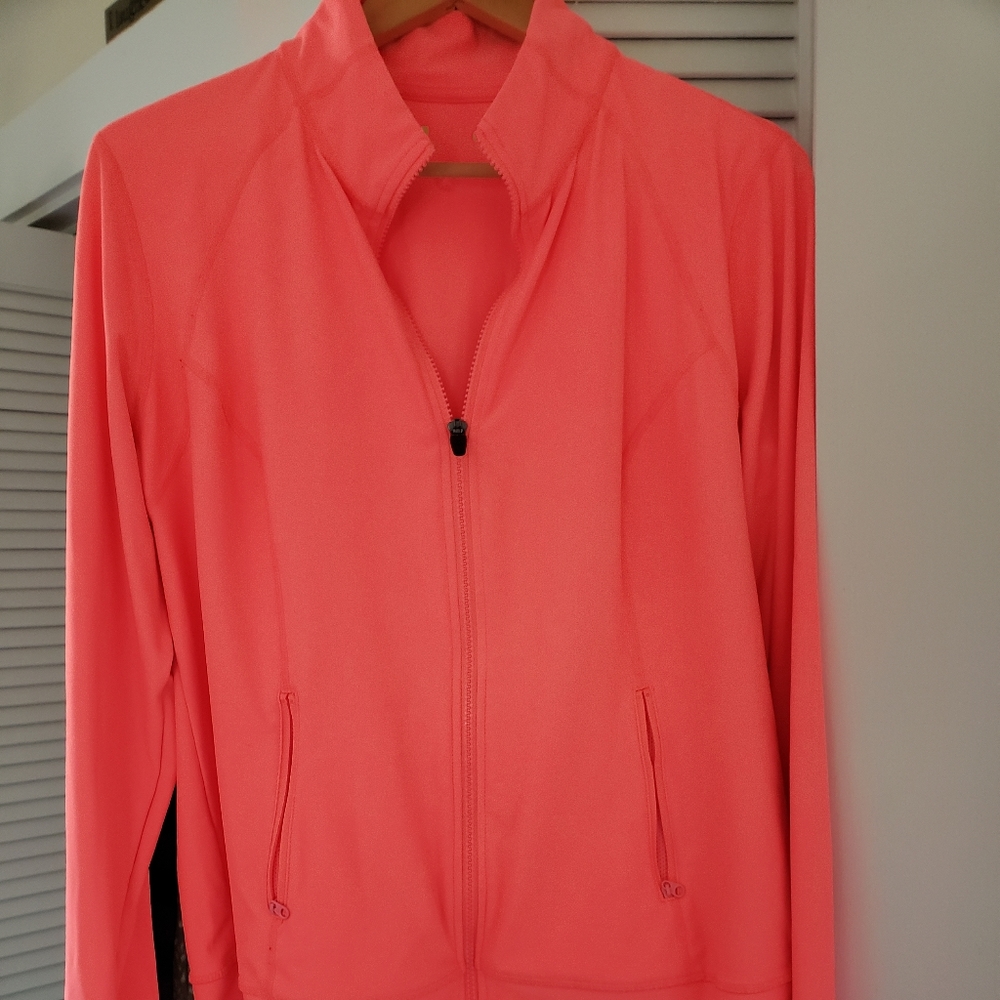 Full zip athletic jacket